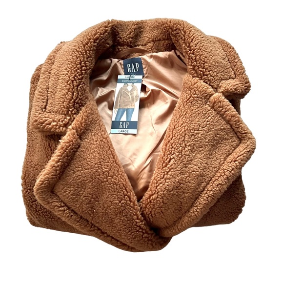 NWT Gap Ladies Sherpa Jacket - Picture 9 of 16